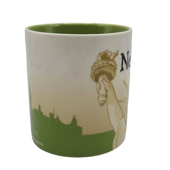 Starbucks New York Mug Global Icon Collector Series Statue of Liberty 16oz 2009 - Picture 3 of 10